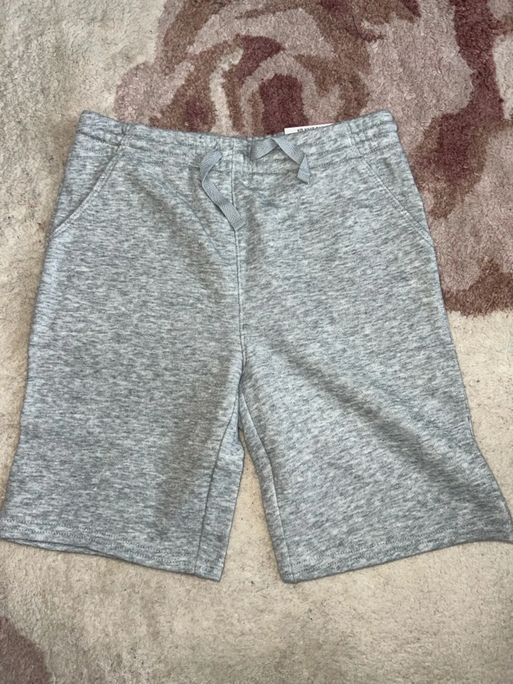 NEW Epic Threads Light Gray Pull On Drawstring Shorts - Picture 1 of 7